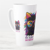 TASSE LATTE MY AURA SAYS (Angle gauche)