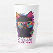 TASSE LATTE MY AURA SAYS (Devant)