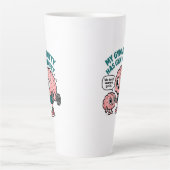 Tasse Latte My Gym Anxiety Has Gym Anxiety (Devant)