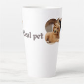 Tasse Latte My Ideal Pet - Puppy Love Design (Devant)