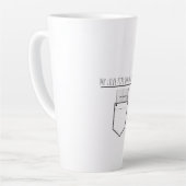 Tasse Latte My Love Fits in My Pocket (Angle gauche)