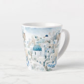 Tasse Latte Mykonos Grèce (Angle droit)