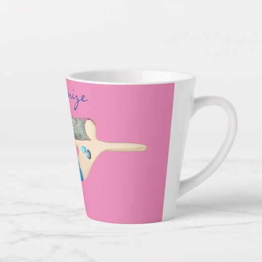 Tasse Latte Nage de Mermaid à queue bleue Thunder_Cove (Droite)