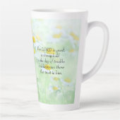 Tasse Latte Nahum 1:7 (Droite)