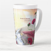 Tasse Latte Naissance de la Liberté (Angle droit)
