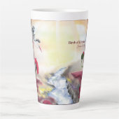 Tasse Latte Naissance de la Liberté (Devant)