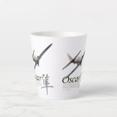 Tasse Latte Nakajima Ki-43"Oscar"一式戦闘機「隼」 (Devant)