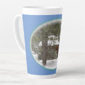 Tasse Latte Nana's Shed (Angle gauche)