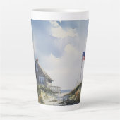 Tasse Latte Nantucket Été (Devant)