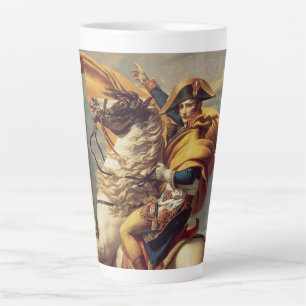 Tasse Latte Napoléon Traversant les Alpes-Jacques-Louis David