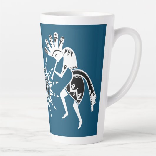Tasse Latte Native Americans Culture - Sun Dancing Kokopelli (Droite)