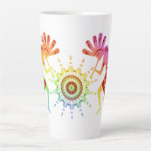 Tasse Latte Native Americans Culture - Sun Dancing Kokopelli 4 (Devant)