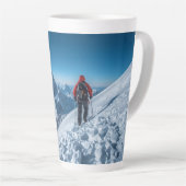 Tasse Latte Nature Adventure Design  (Angle droit)