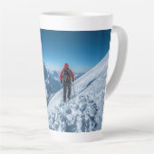 Tasse Latte Nature Adventure Design  (Angle droit)