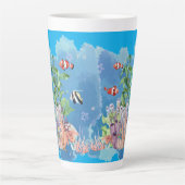 Tasse Latte nature océanique (Devant)