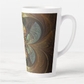 Tasse Latte Natures Matrix Bumble Bee Abstrait (Droite)