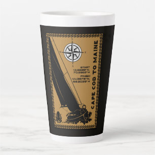 Tasse Latte Naviguer de Cape Cod au Maine