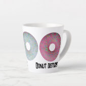 Tasse Latte Ne dérange pas ! (Angle droit)