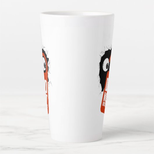 Tasse Latte Ne pas déranger.b (Devant)