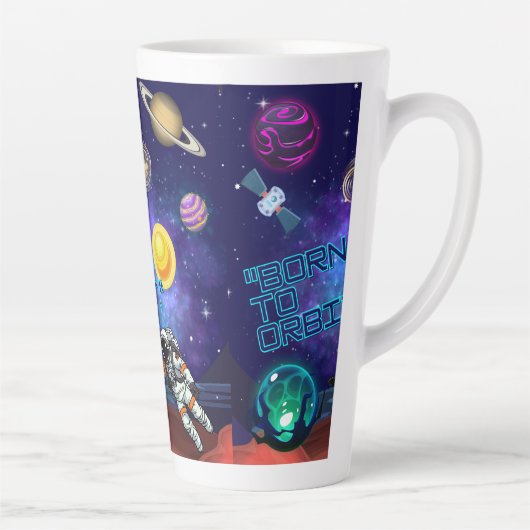 TASSE LATTE NÉ POUR ORBITER (Droite)