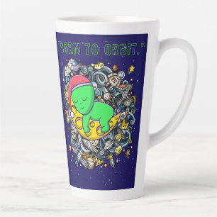 Tasse Latte né pour orbiter autour de l'étranger endormi