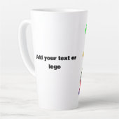 Tasse Latte Né pour prospérer Florish dans chaque saison (Angle gauche)