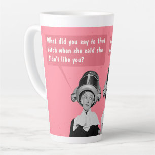Tasse Latte Ne rejoignez pas mon club de fans, alors