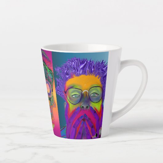 Tasse Latte ne touche pas à ton visage ! (Droite)