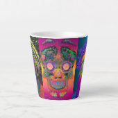 Tasse Latte ne touche pas à ton visage ! (Devant)