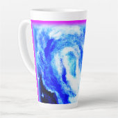 Tasse Latte Nebula Étoiles Belle Conception. Commandez dès mai (Angle gauche)