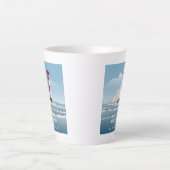 Tasse Latte Needles Lighthouse (Devant)
