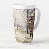 Tasse Latte Neige, Boulevard de Clichy, Paris par Paul Signac (Angle droit)