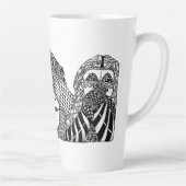 Tasse Latte N'Entendez Pas De Mal, Ne Voyez Pas De Mal, Ne Par (Droite)