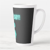 Tasse Latte Neon Aqua Bunco Baby (Droite)