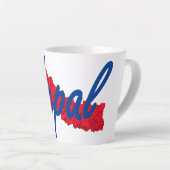 Tasse Latte Népal (Angle droit)