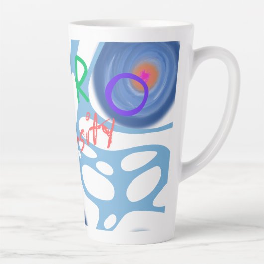 Tasse Latte Neuro Autisme Aspergers (Droite)