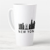 Tasse Latte New York Skyline (Angle gauche)