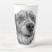 Tasse Latte Nez au coeur (Devant)