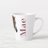 Tasse Latte Nicole personnalisée - Mae 2 (Droite)