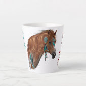 Tasse Latte Nicole personnalisée - Mae 2 (Devant)