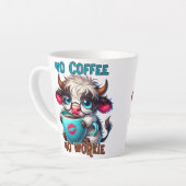 Tasse Latte No Coffee No Workie (Angle gauche)