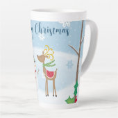 Tasse Latte Noël (Angle droit)