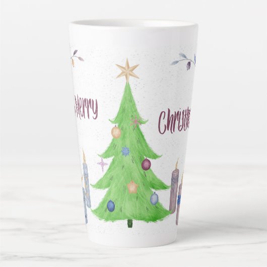 Tasse Latte Noël (Devant)