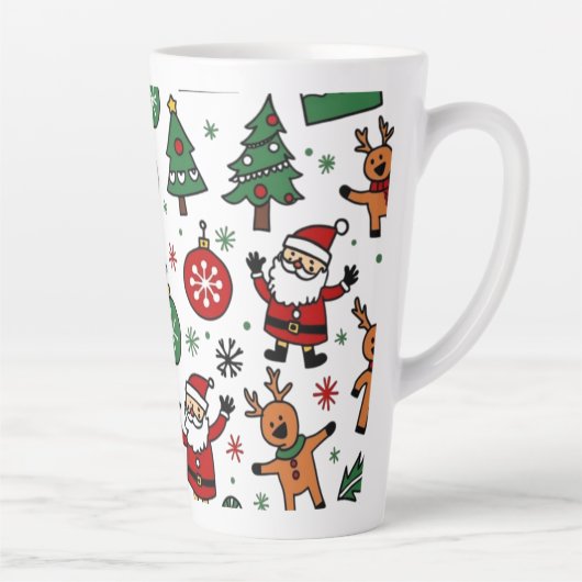 Tasse Latte Noël (Droite)