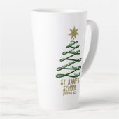 Tasse Latte Noël 2025 (Angle droit)