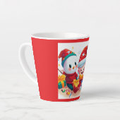 Tasse Latte Noël Anniversaire 5 (Angle gauche)