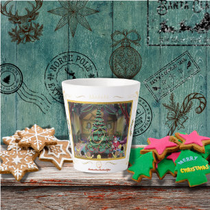Tasse Latte Noël Arrive Mais Une Fois Par An Coupe