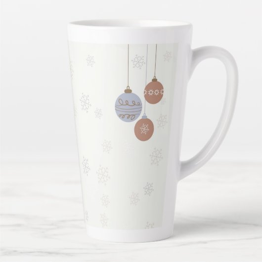 Tasse Latte noël-bauble-noël (Droite)