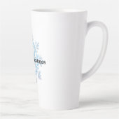 Tasse Latte Noël blanc clair (Droite)