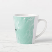 Tasse Latte Noël Chic Monnaie Blanche (Droite)